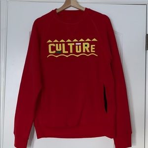 Custom “Culture” Fleece Sweatshirt